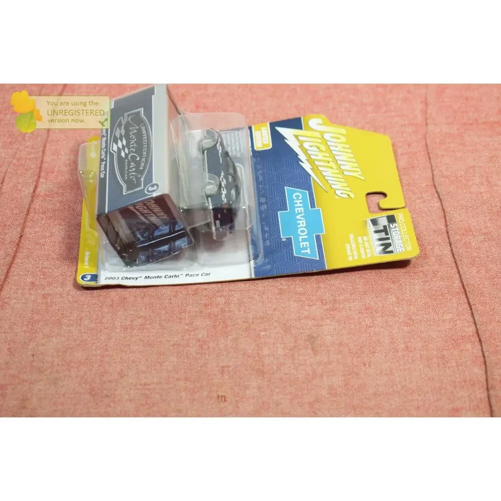 Johnny Lightning 2003 Chevy Monte Carlo Pace Car Superior Blue Die-cast